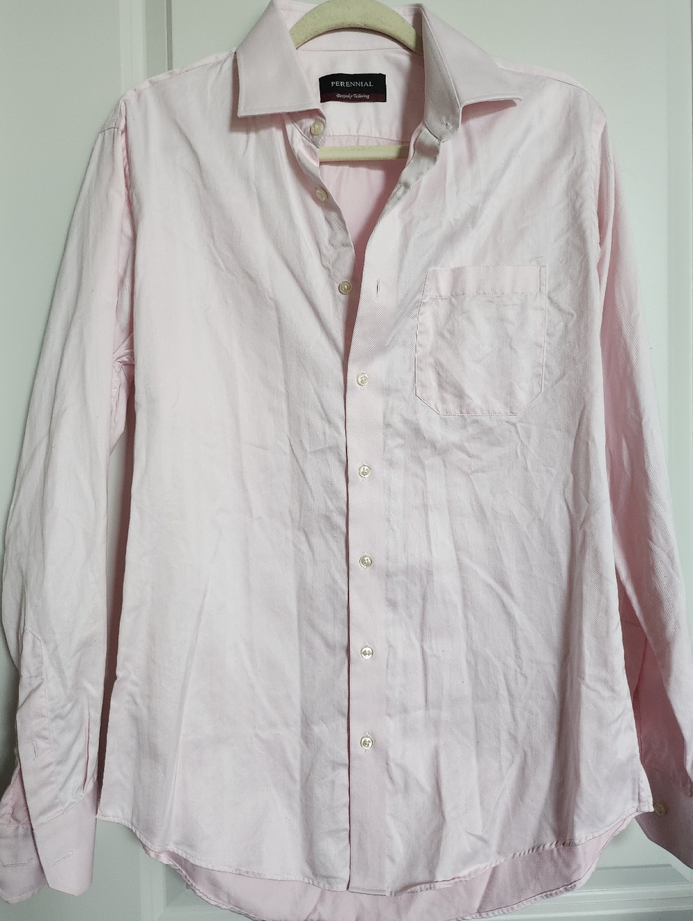 Classic Button-Down Shirt - Light Pink